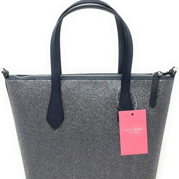 Kate Spade Joeley Glitter Dust Navy Crossbody Ina - Picture 3 of 5